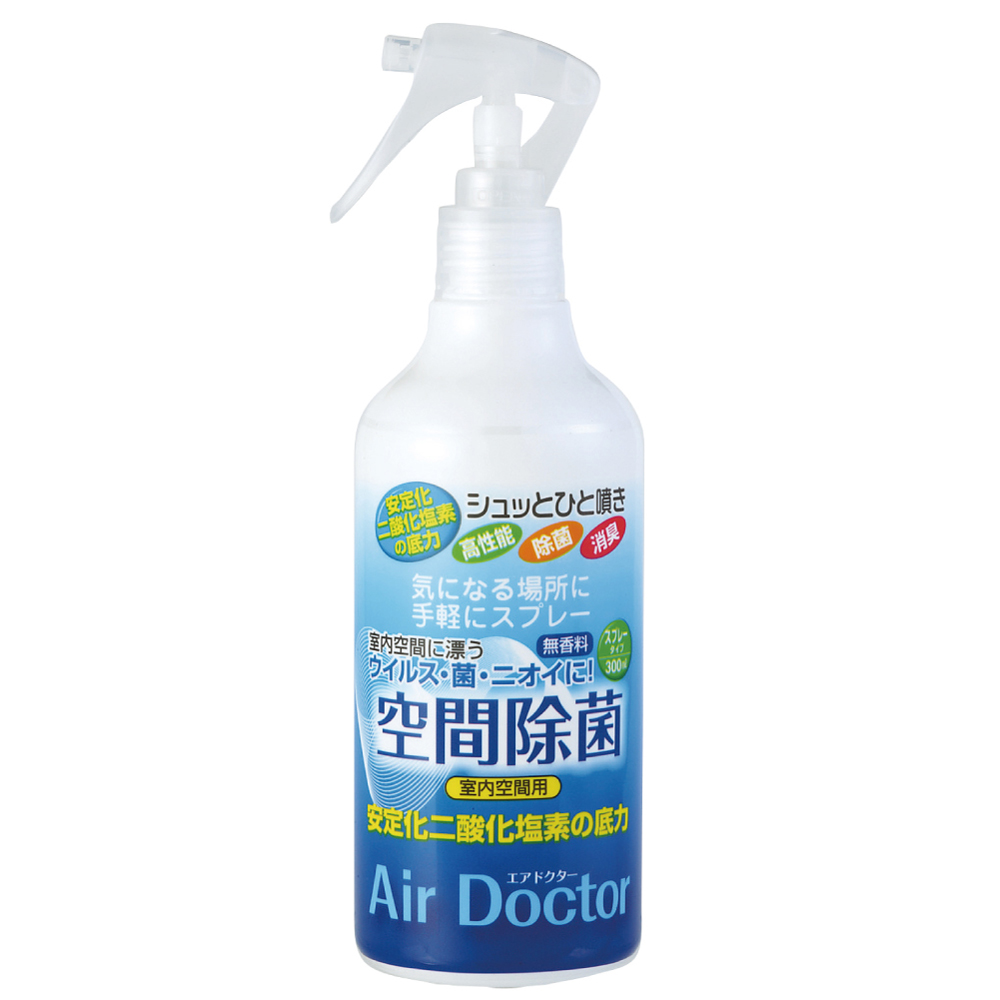 日本紀陽除虫菊 AIR DOCTOR 室內除菌消臭噴劑 300ml