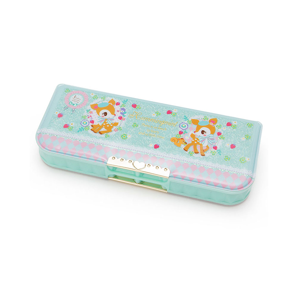 《Sanrio》哈妮鹿雙面鉛筆盒DX(快樂草莓園)