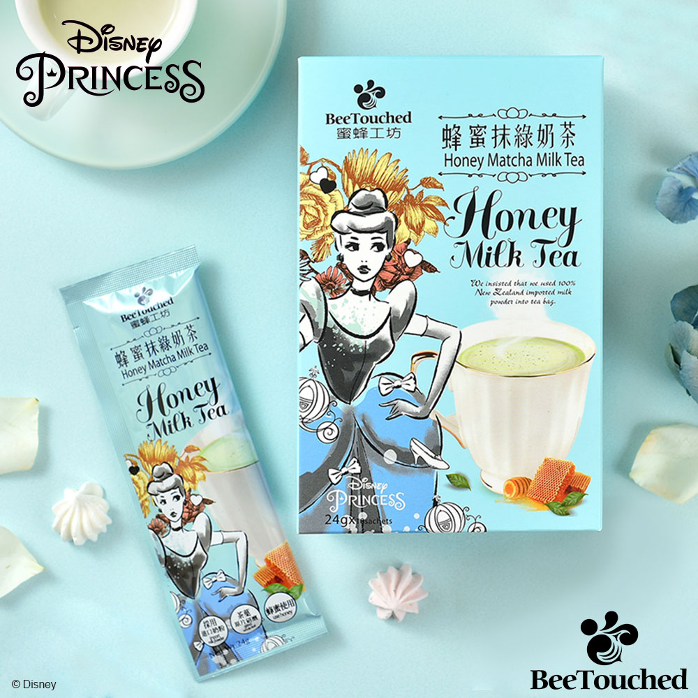蜜蜂工坊-迪士尼公主系列-蜂蜜抹綠奶茶