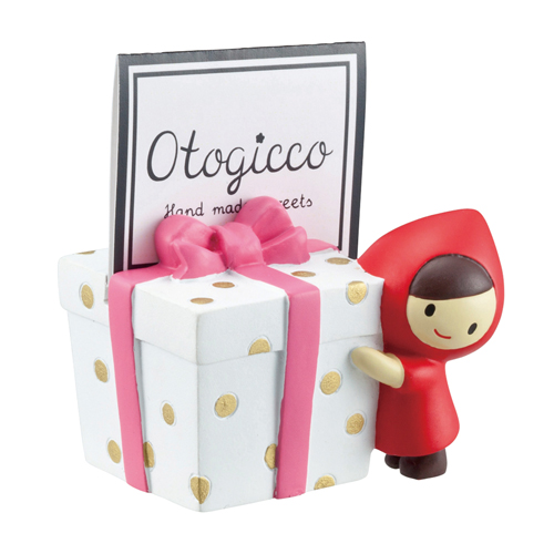 【DECOLE】Otogicco_小紅帽留言夾--禮物