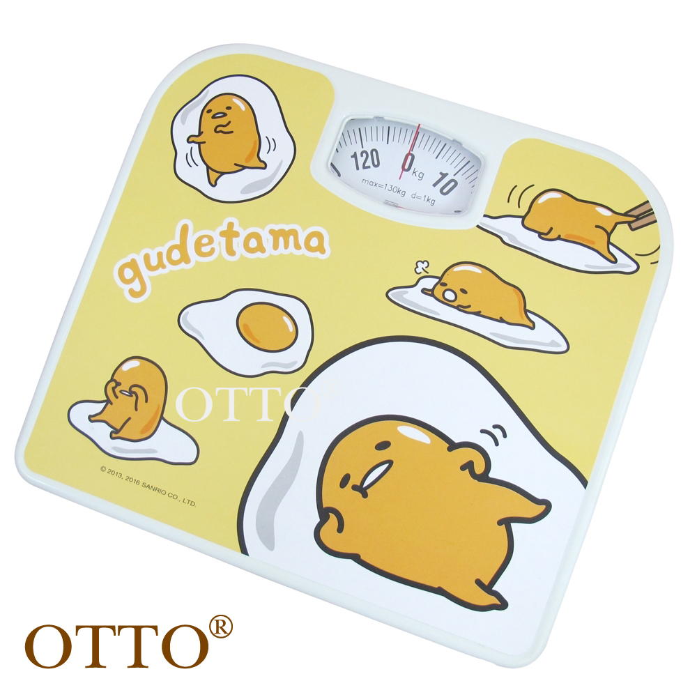 【OTTO】Gudetama蛋黃哥指針式體重計HW-326G