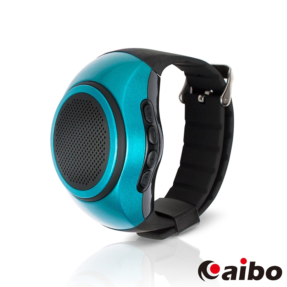 aibo B20 手錶型隨身藍牙喇叭(可插卡)藍色