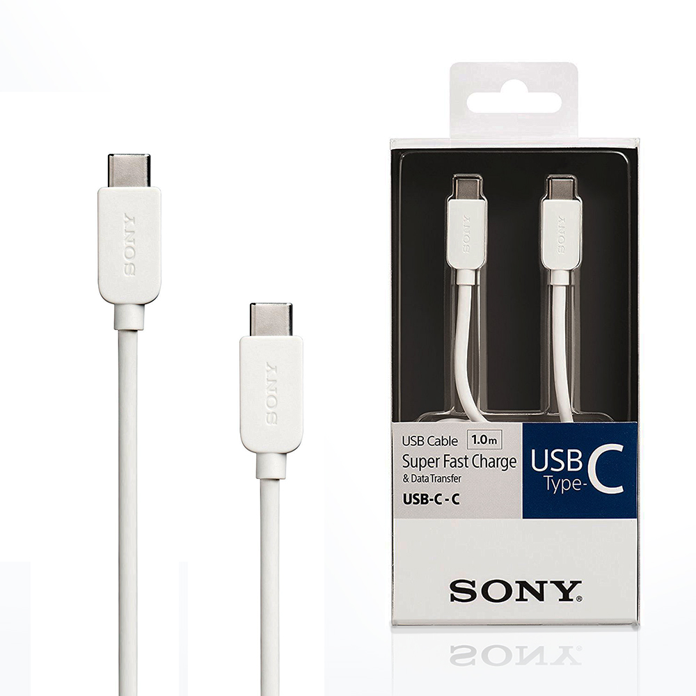 SONY Type-C  USB-C-C 1M 高速傳輸充電線