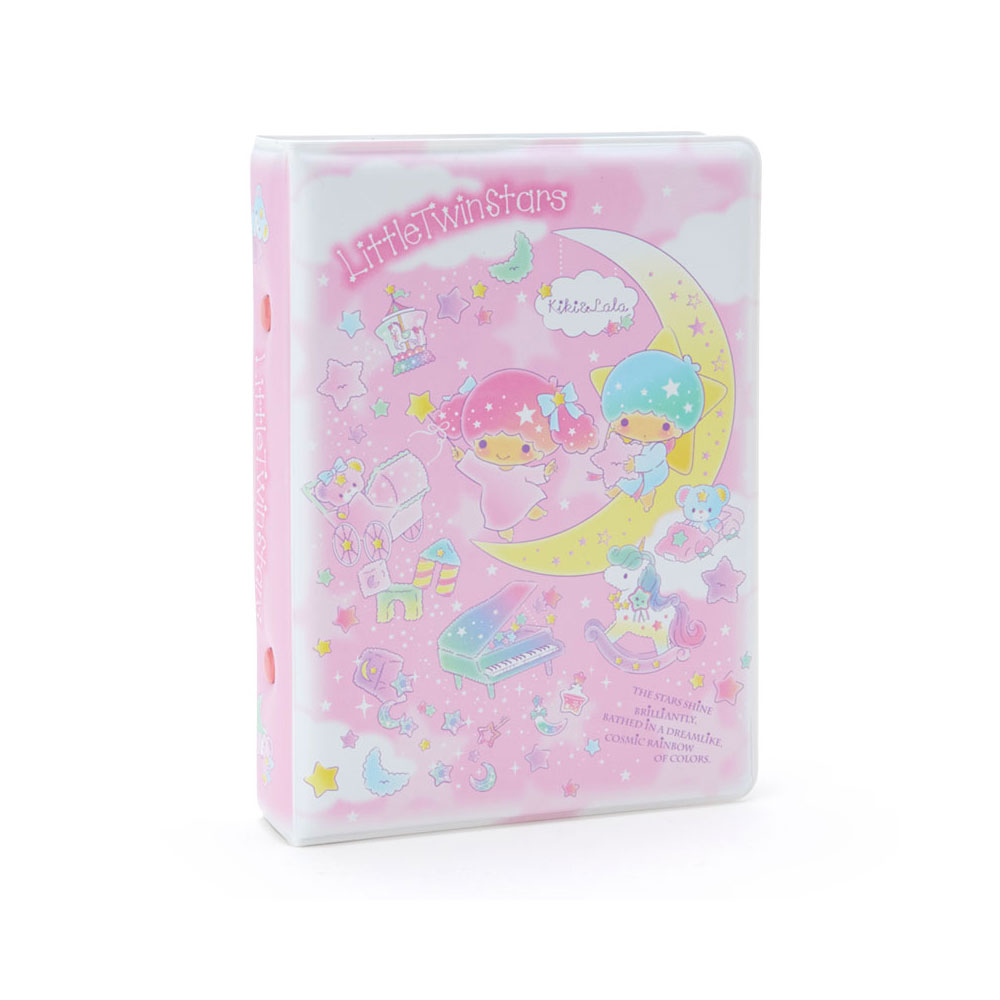 《Sanrio》雙星仙子6孔夾&夾鍊收納袋組(幻彩玩具箱)
