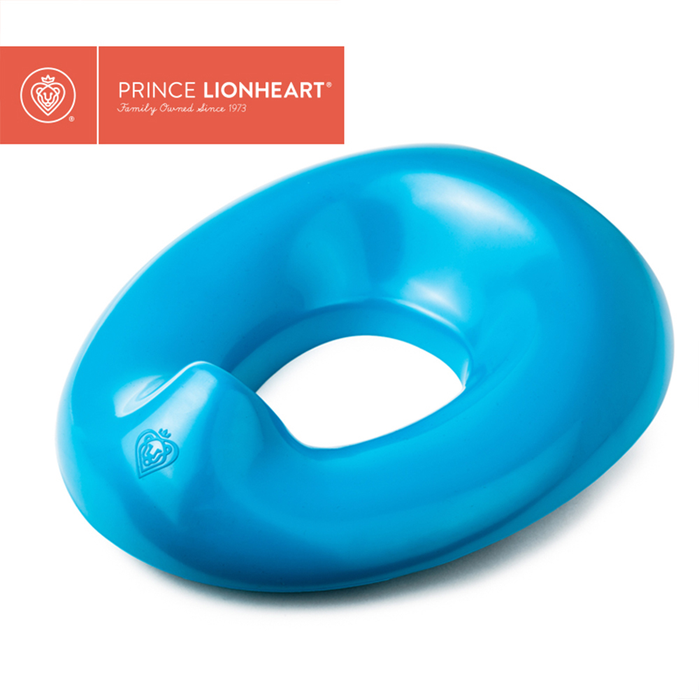 【美國 PRINCE LIONHEART】兒童舒適柔軟彈性訓練馬桶墊-天空藍