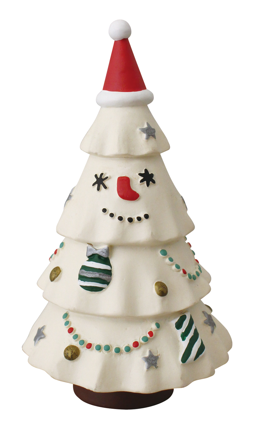 【DECOLE】concombre聖誕節_聖誕微笑樹--白