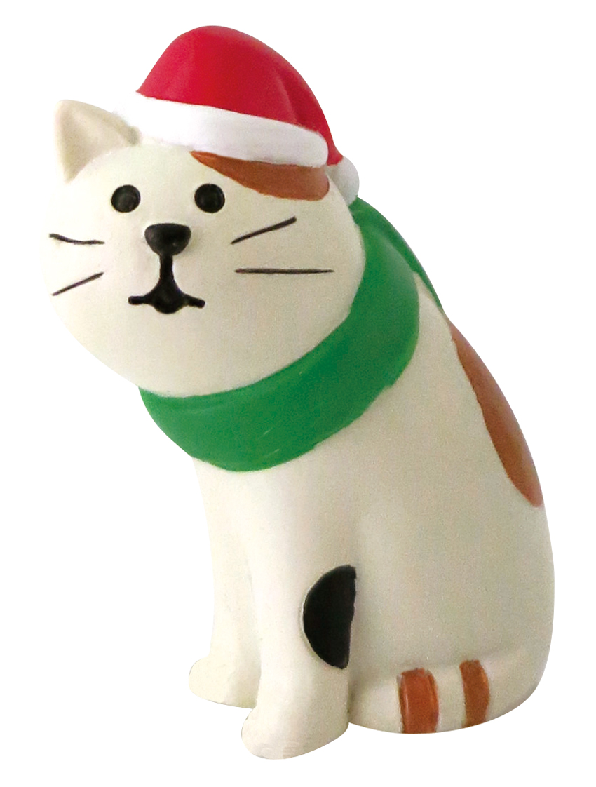 【DECOLE】concombre聖誕節_聖誕三色貓