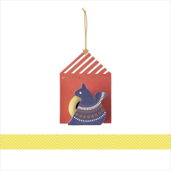 【MARK’S】maste 2016聖誕款和紙膠袋吊飾_松鼠