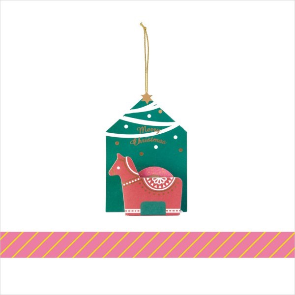 【MARK’S】maste 2016聖誕款和紙膠袋吊飾_迷你馬