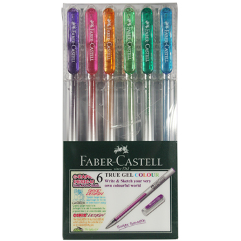 Faber-Castell 果凍筆0.7mm-六支入