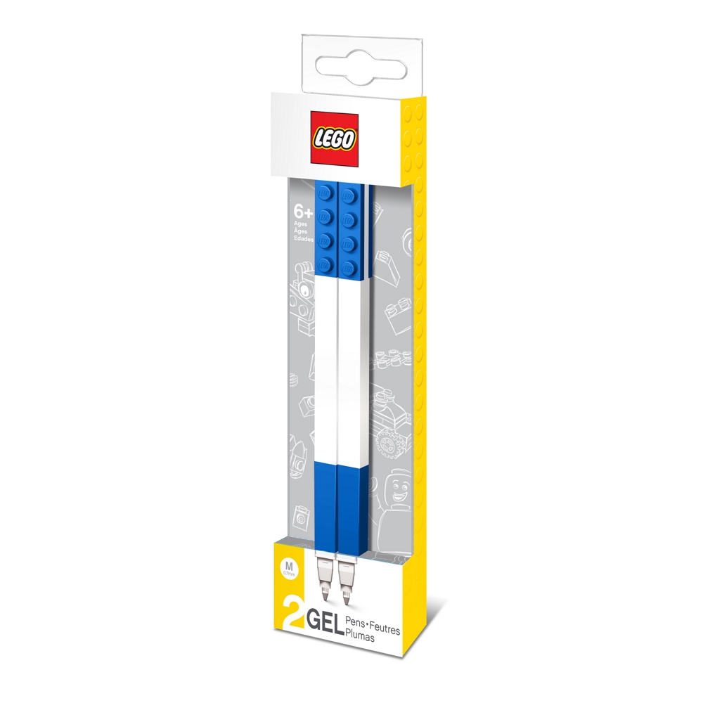 LEGO積木原子筆 - 藍色 (2入)藍