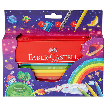 Faber-Castell 色鉛筆彩虹拉鍊包