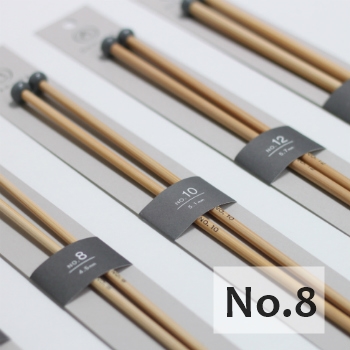 日本DARUMA THREAD編織職人竹製棒針(8號)