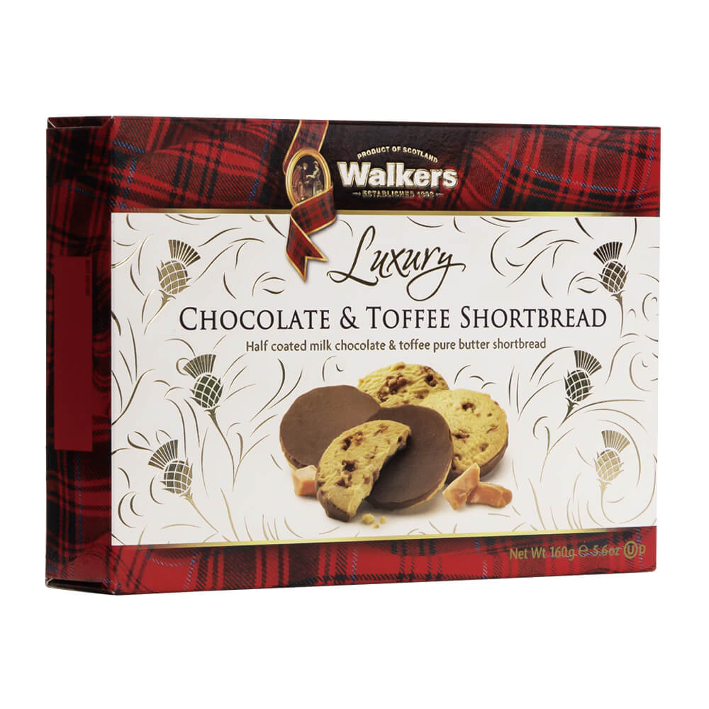 《Walkers》蘇格蘭皇家巧克力太妃奶油餅乾