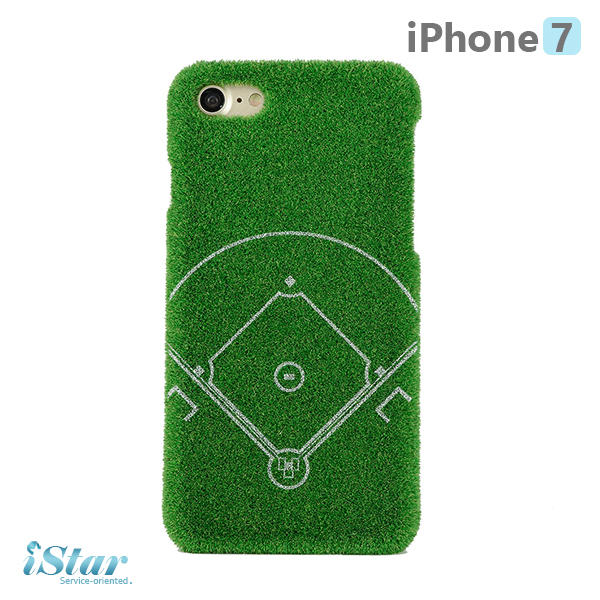 【Shibaful】-iPhone 7棒球草地運動場手機殼棒球草地運動場