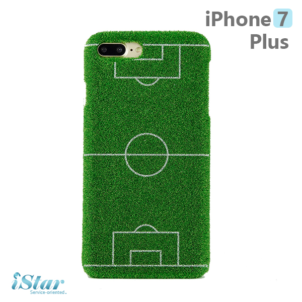 【Shibaful】-iPhone 7Plus足球草地運動場手機殼足球草地運動場