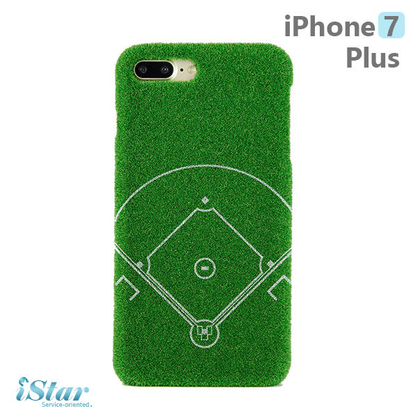 【Shibaful】-iPhone 7 Plus棒球草地運動場手機殼棒球草地運動場