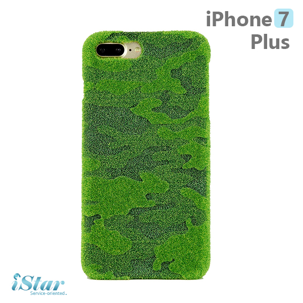 【Shibaful】-iPhone 7 Plus草地迷彩手機殼草地迷彩