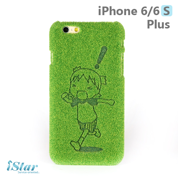【Shibaful】-iPhone 6/6s Plus四草妹妹草地手機殼四草妹妹