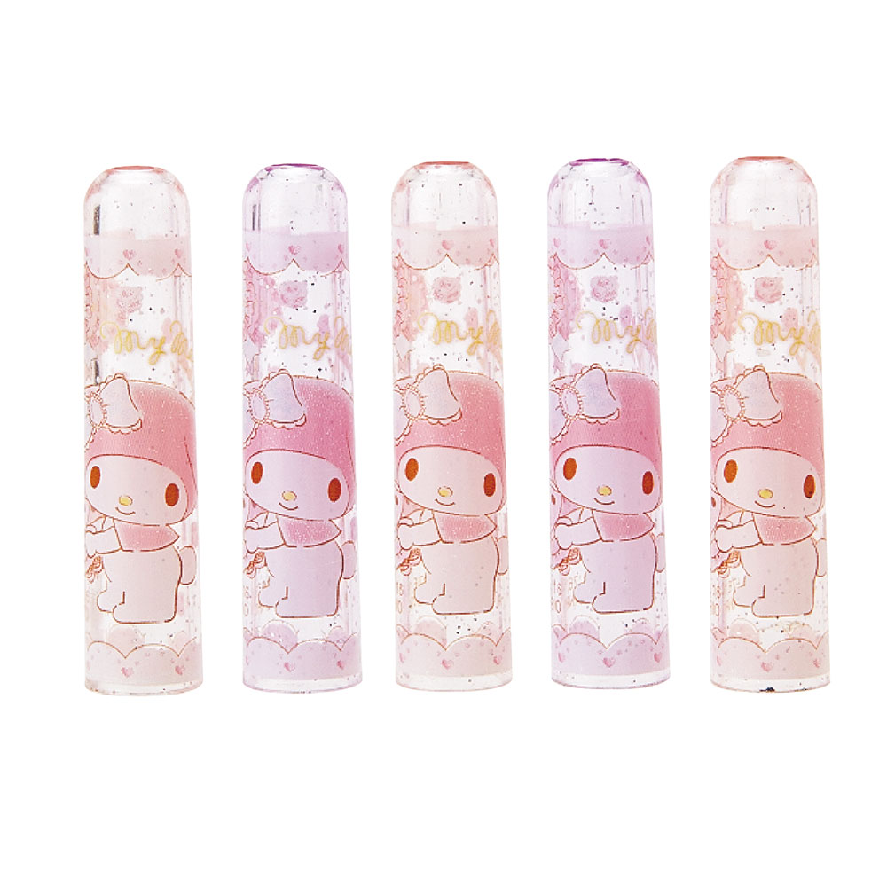 《Sanrio》美樂蒂鉛筆帽組-一組5個入(芭蕾玫瑰)