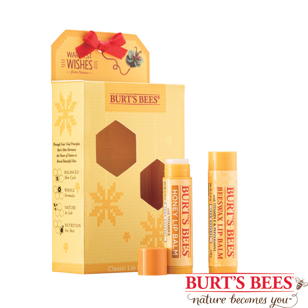 Burt’s Bees 黃蜂護唇禮盒 保存期限至2018年2月