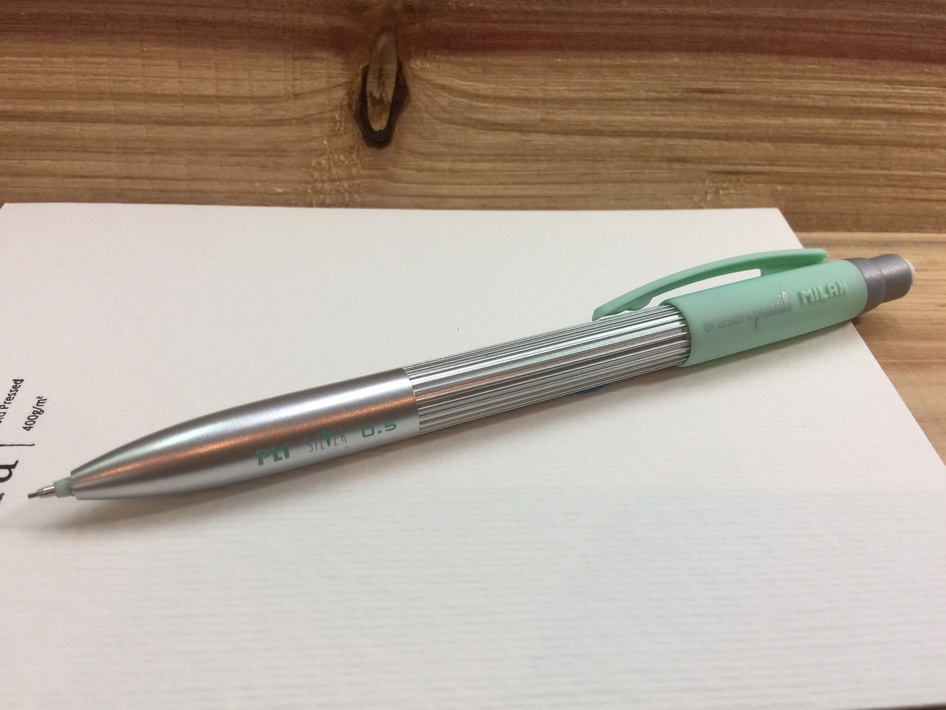 MILAN 金屬馬卡龍自動鉛筆(0.5)綠