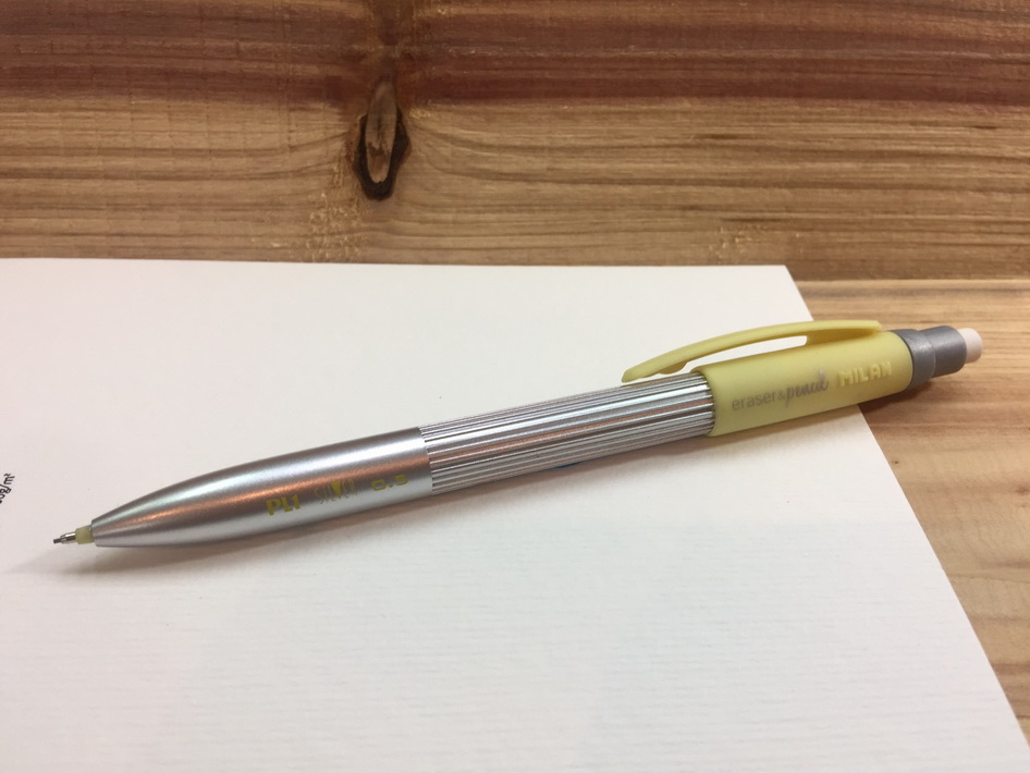 MILAN 金屬馬卡龍自動鉛筆(0.5)黃