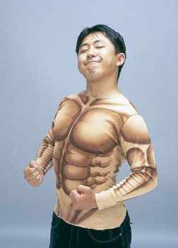 【日本JIG】肌肉男T恤(派對/尾牙)F膚色