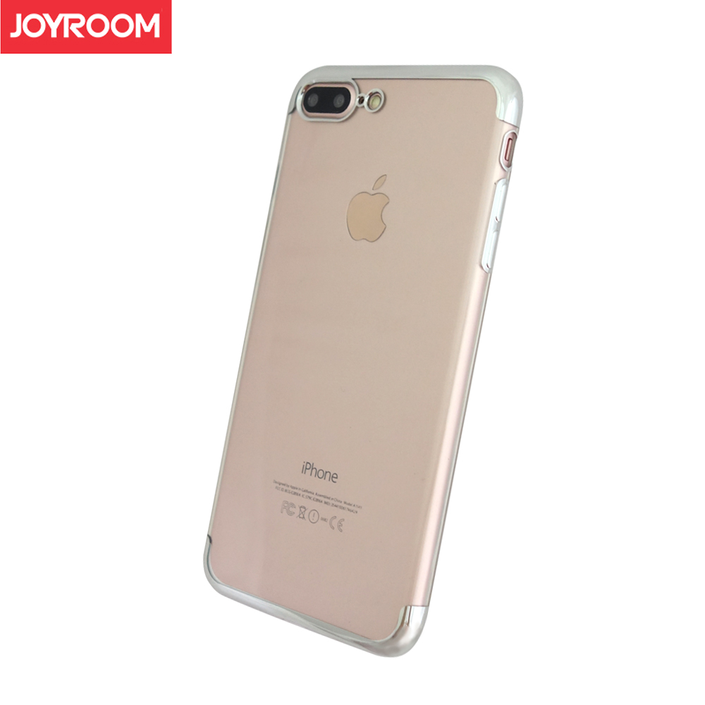 JOYROOM iPhone7 Plus 期待系列 奈米電鍍TPU軟殼銀色