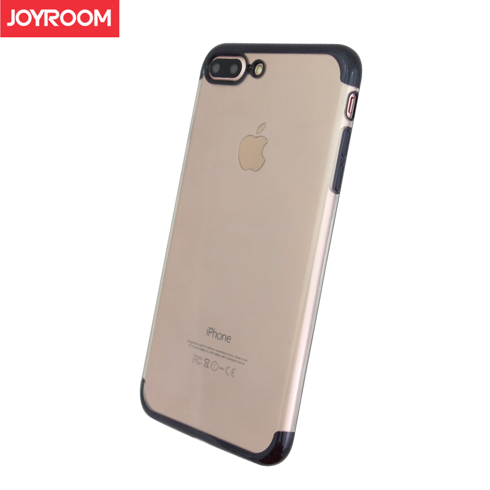 JOYROOM iPhone7 Plus 期待系列 奈米電鍍TPU軟殼黑色