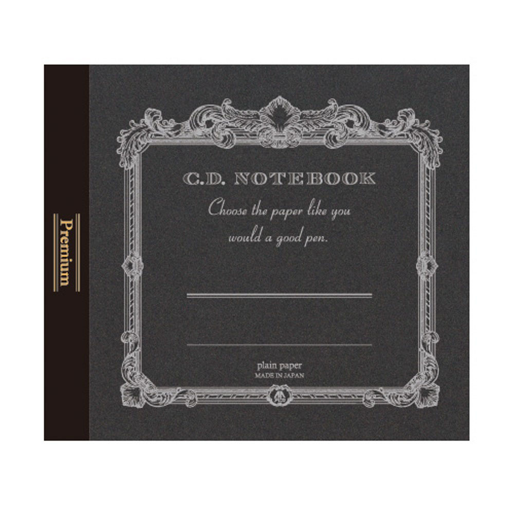 【APICA】Premium C.D Notebook 紳士筆記本(124x140mm)(空白)