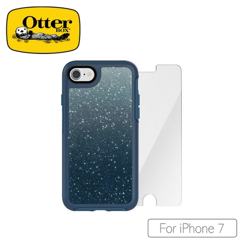 OtterBox iPhone 7施華洛世奇水鑽系列保護殼-靛光藍51173