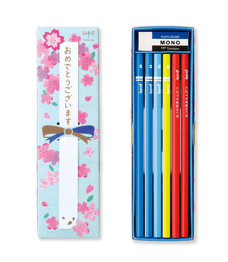 博客來 Tombow日本蜻蜓 Ippo慶祝鉛筆 2b 藍色