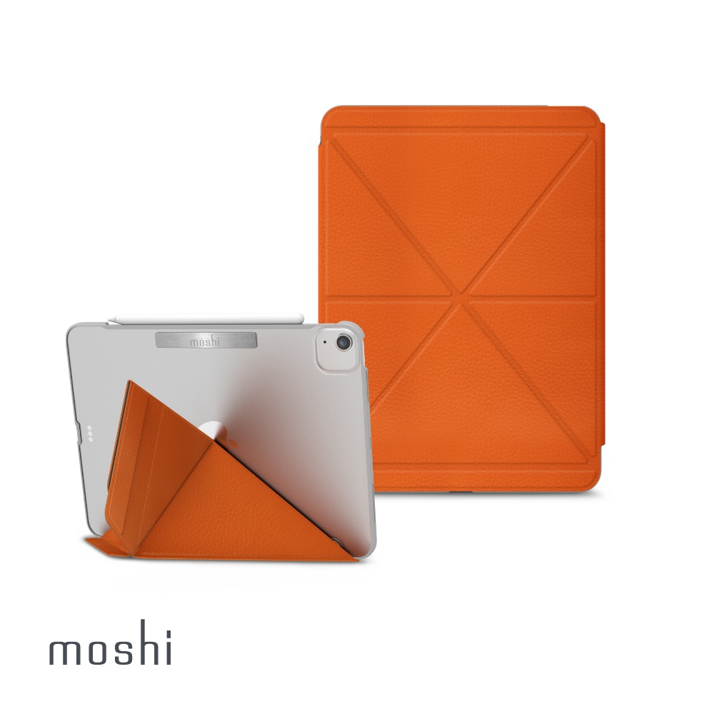 Moshi VersaCover for iPad Air (10.9-inch,4th gen) 多角度前後保護套橘褐色