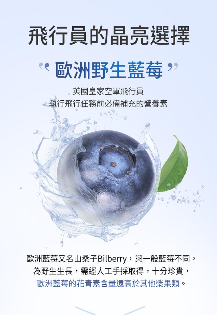歐洲藍莓又稱山桑子Bilberry，歐洲藍莓中花青素的含量高於一般藍莓，山桑子果實中富含花青素，為一種抗氧化劑，能清除 自由基，經醫學證實有助於維持舒適度。