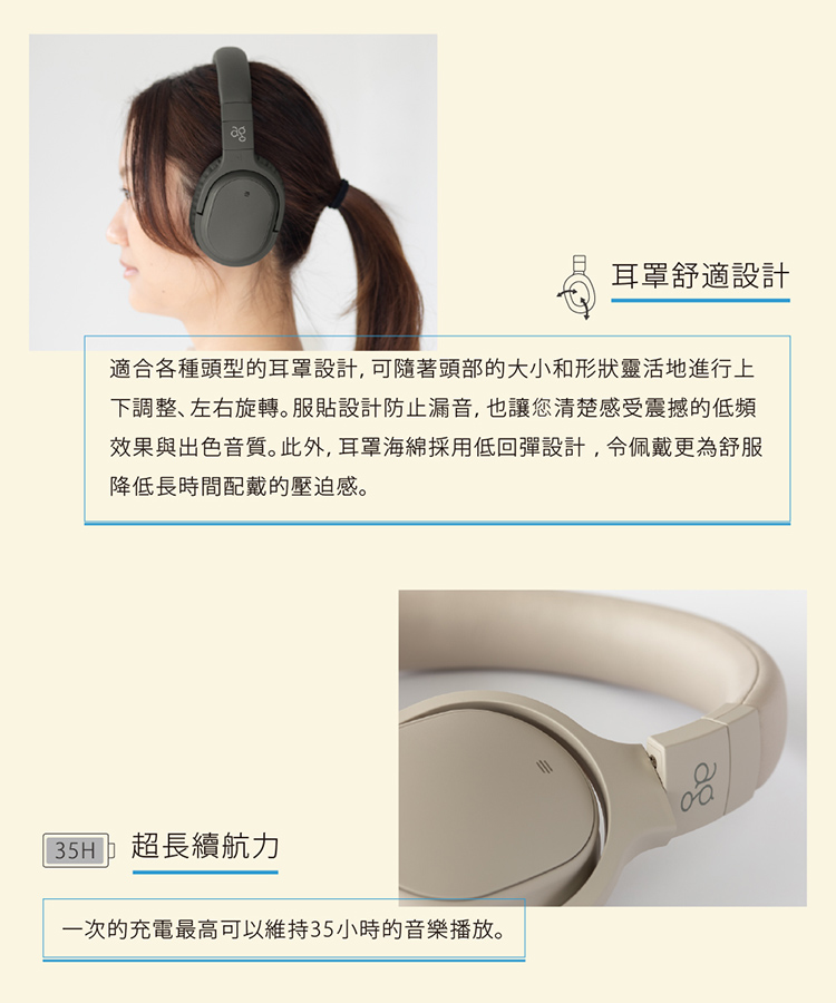 ag WHP01K 藍牙耳罩式耳機