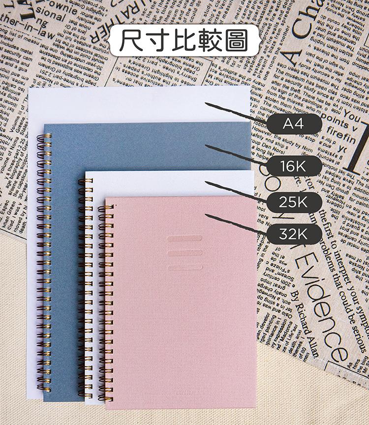 【Conifer 綠的事務】25K-仙蹤特調系列雙線圈筆記本