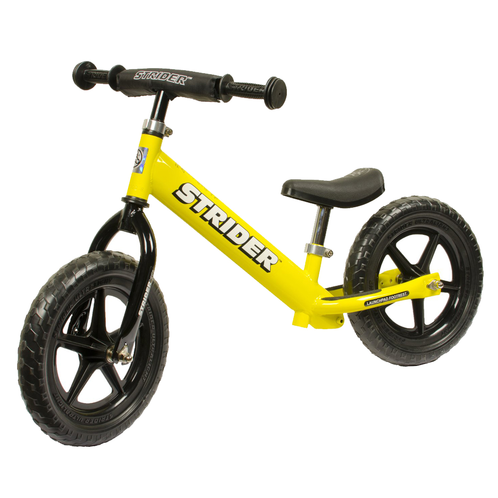美國Strider幼兒滑步平衡車-鮮黃