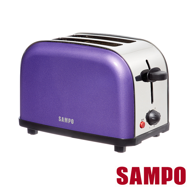 【聲寶SAMPO】不鏽鋼烤漆烤麵包機  TR-LF65S