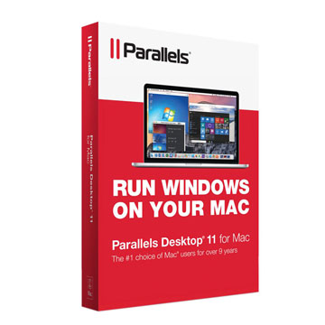 Parallels Desktop 11 for Mac 系統軟體 鉑勒睿斯盒裝版
