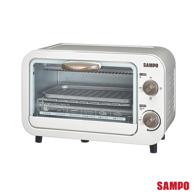 【聲寶SAMPO】9公升電烤箱 KZ-PA09