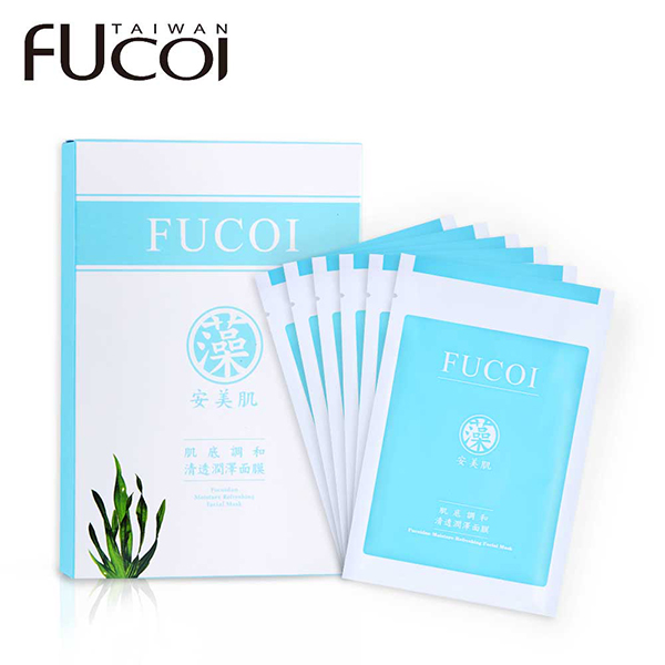 【FUcoi藻安美肌】肌底調和清透潤澤隱形面膜6入/盒