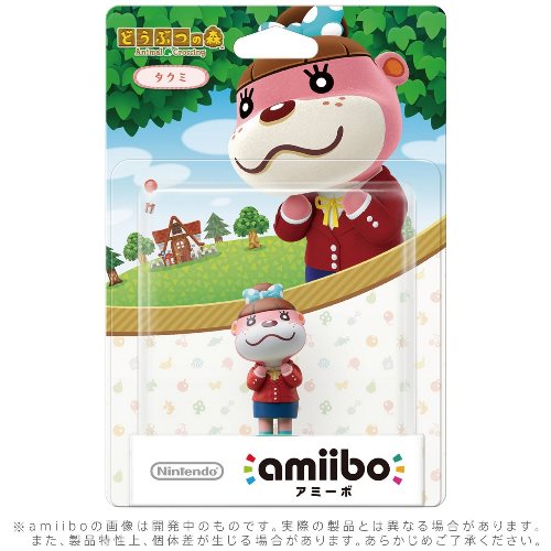 WiiU amiibo 巧 (動物之森系列)