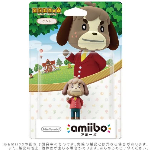 WiiU amiibo 肯特 (動物之森系列)