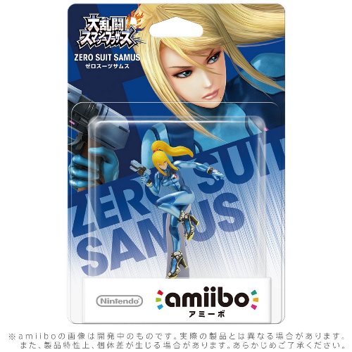 WiiU amiibo ZERO SUIT SAMUS 零式戰鬥服莎姆斯 (任天堂明星大亂鬥系列)