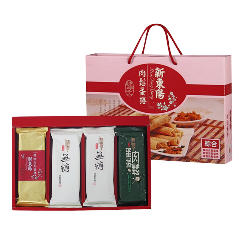 新東陽-綜合肉鬆蛋捲禮盒(3盒)