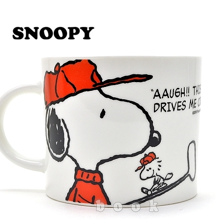 【高爾夫Snoopy】陶瓷馬克湯杯