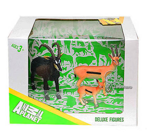 MOJO動物模型-禮盒-羚羊三件組
