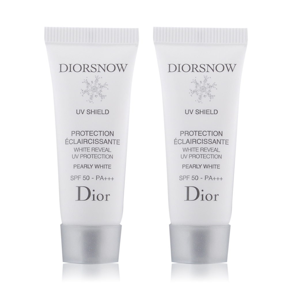 Dior 迪奧 雪晶靈極緻透白UV隔離霜SPF50/PA+++(10ML)#珍珠白x2入