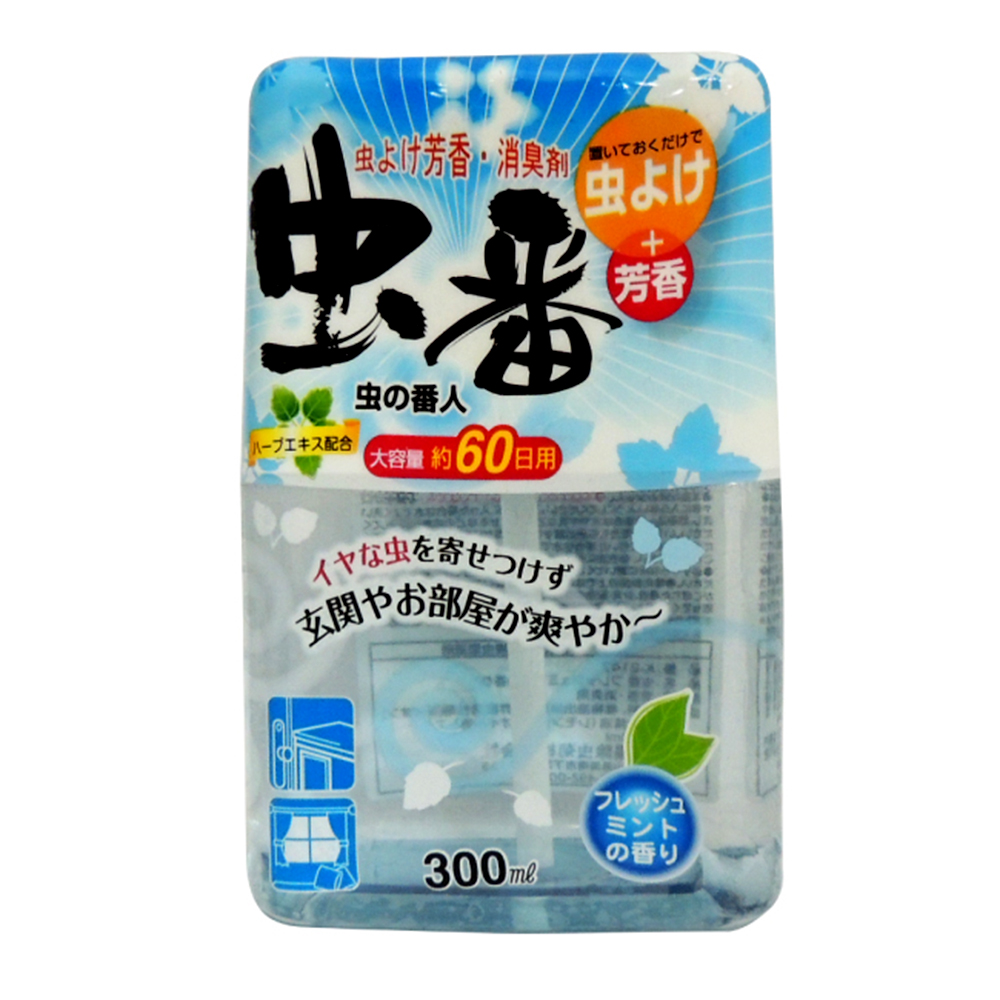 日本進口 植物防蟲芳香劑-薄荷香300ml LI-K2147